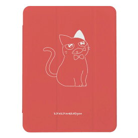 iPad 第9世代 第10世代 ケース 第8世代 カバー 第7世代 アイパッド mini air pro 10.2 10.5 猫 シンプル ネコ cat イラスト 手書き かわいい らくがき キッズ 子供 iPad第6世代 カバー アイパッドカバー 手帳型 送料無料 メール便
