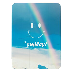iPad Air (�� 4 ����)�p�P�[�X iPad Air ��4���� A2316 A2324 A2325 A2072 iPad�J�o�[ iPad�P�[�X �A�C�p�b�h�J�o�[ �P�[�X �X�}�C�� SMILE �j�R����� �ɂ� �Ί� �� �� �_ �� ���킢�� �J���C�C �蒠�^ ��������