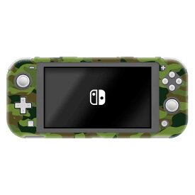 名入れ可能 Nintendo Switch lite ケース 任天堂 スイッチ ライト ケース カバー スイッチライトケース 名前 ネーム 印刷 誕生日 クリスマス プレゼント 人気 おしゃれ カッコイイ 保護 オリジナル 名前入り 迷彩柄 カモフラ模様 アーミー 軍隊 サバイバル ウッドランド迷彩