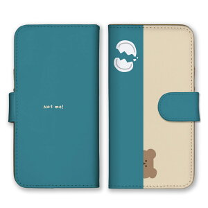 スマホケース 手帳型ケース 全機種対応 iPhoneケース アンドロイド クマ くまさん テディベア パンケーキ 飛行機 イラスト かわいい ブルー ベージュ 韓国 iPhone16e Google Pixel エクスペリア 手帳