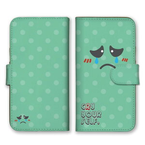 iPhone15plus ケース アイフォン15プラス カバー スマホケース 手帳型ケース ドット柄 面白い おもしろい 変顔 顔 絵文字 変なやつ かわいい ドット柄 ドット 水玉 手帳型カバー スマホカバー プ