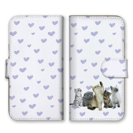 ＼ポイント10倍！今だけ／ iPhone 12 Pro iPhone12Pro ケース カバー アイフォン12プロ スマホケース 手帳型ケース 猫 ねこ ネコ 猫集合 猫じゃらし 動物 写真 ハート 可愛い かわいい ホワイト 白色 手帳型カバー