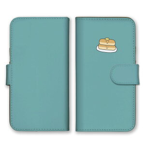 BASIO4 KYV47 ケース ベイシオ フォー カバー スマホケース 手帳型ケース ホットケーキ パンケーキ スイーツ デザート 可愛い シュール 面白 パステル パステルカラー 手帳型カバー スマホカバ