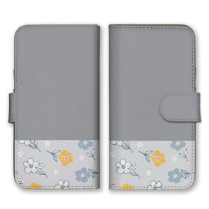 \30%OFF配布中/ BASIO4 KYV47 ケース ベイシオ フォー カバー スマホケース 手帳型ケース 花柄 お花 小花 フラワー チューリップ 北欧 落ち着いた 柄物 パステルカラー 可愛い かわいい 手帳型カ