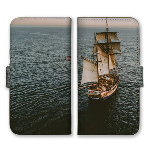 iPhone 17 Pro ケース アイフォン17プロ iPhone17Pro カバー Apple アップル スマホケース 手帳型ケース 船 海賊船 海賊 航海 大航海 海 波 冒険 写真 かっこいい おしゃれ 夕焼け 空 手帳型カバー スマ