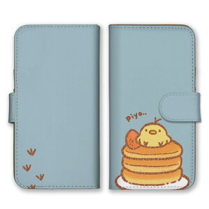 Google Pixel 6 ケース グーグルピクセル6 カバー スマホケース 手帳型ケース ひよこ ヒヨコ パンケーキ ホットケーキ スイーツ お菓子 ほのぼの ゆるい 可愛い かわいい 手帳型カバー スマホカ