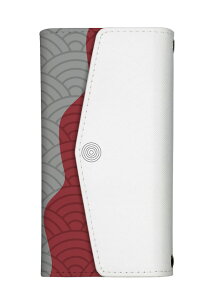 OPPOケース オッポケース OPPO Reno 13A OPPO A3 5G Reno 11A Reno9A オッポ リノ13 リノ11 レノ A3 カバー スマホケース 手帳型 三つ折りタイプ 鏡付き ミラー付き 和柄 和風 青海波 波柄 着物柄 日本 大人か