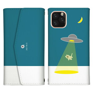 OPPOケース オッポケース OPPO Reno 13A OPPO A3 5G Reno 11A Reno9A オッポ リノ13 リノ11 レノ A3 カバー スマホケース 手帳型 三つ折りタイプ 鏡付き ミラー付き おしゃれ 動物 ゆる 手描き UFO キャトルミ