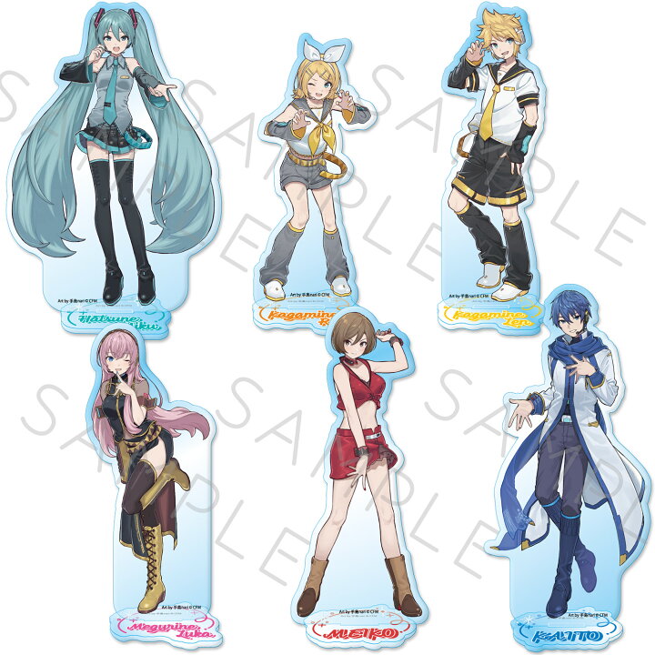 楽天市場】『初音ミク＆ピアプロキャラクターズ』 アクリルスタンド SA 