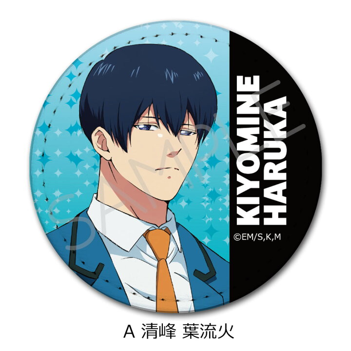 楽天市場】TVアニメ『忘却バッテリー』 レザーバッジ(丸形) A(清峰葉 