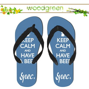 ▽ spec. ▽ スペック 大人気 !! Keep Calm & Carey On(キープカーム&キャリーオン) ビーチサンダル ビーサン サマー 夏 水着 プール 野外 海 川 アウトドア ブランド デザイン デザイナー スリッ