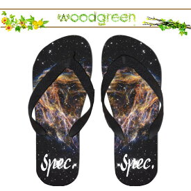 ▽ spec. ▽ スペック 大人気 !! 宇宙 宇宙柄 スペース 星 月 流れ星 ビーチサンダル ビーサン サマー 夏 水着 プール 野外 海 川 アウトドア ブランド デザイン デザイナー スリッパ アニマルカラー ヒョウ柄 ゼブラ