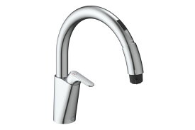 LIXIL　キッチン用タッチレス水栓　SF-NAB454SYX　乾電池式ナビッシュ