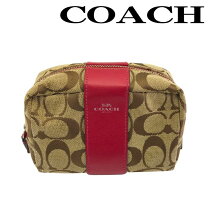 楽天市場】コーチ コスメポーチ coach シグネチャー コスメティック 