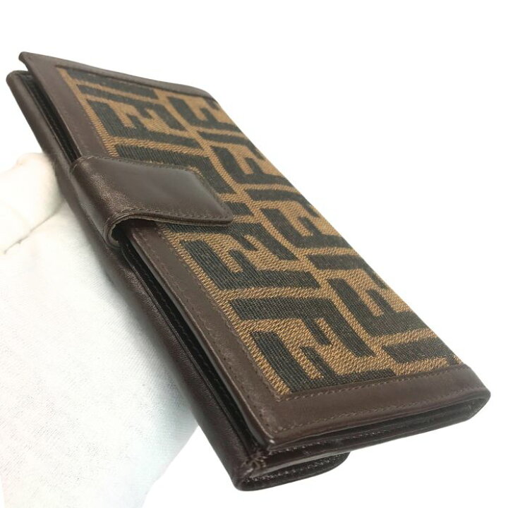 楽天市場】【中古】FENDI フェンディ 二つ折り 長財布【非常に良い 
