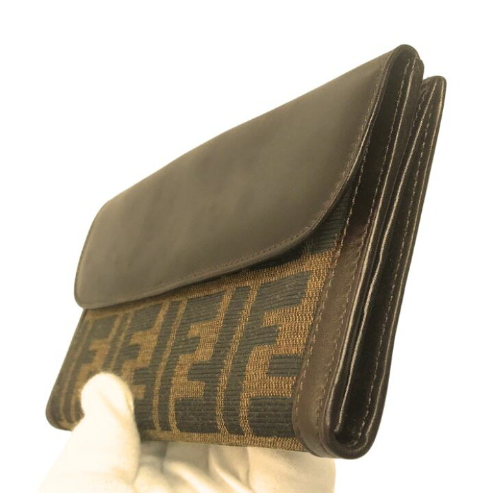 楽天市場】【中古】FENDI フェンディ 二つ折り 長財布【非常に良い 