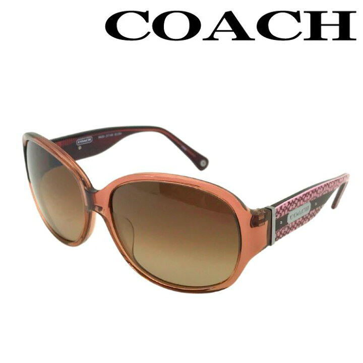 楽天市場】【中古】COACH コーチ サングラス【ほぼ新品】ピンク  