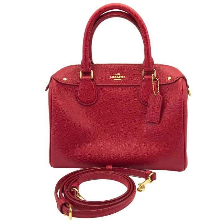 楽天市場】【中古】COACH コーチ ハンドバッグ ミニボストン【ほぼ新品 