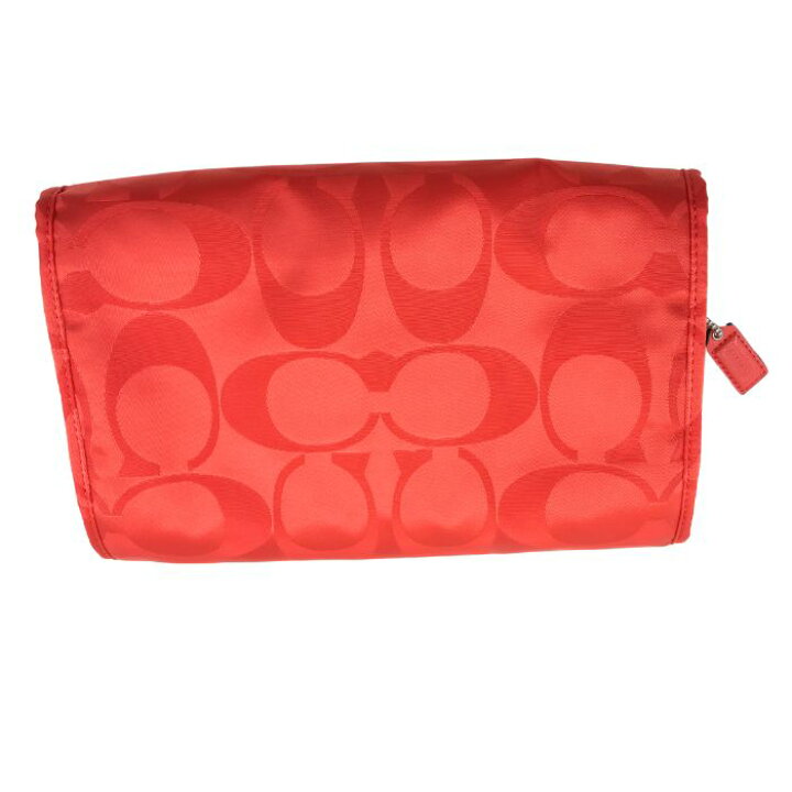 楽天市場】【中古】COACH コーチ トラベルポーチ【ほぼ新品】旅行用 