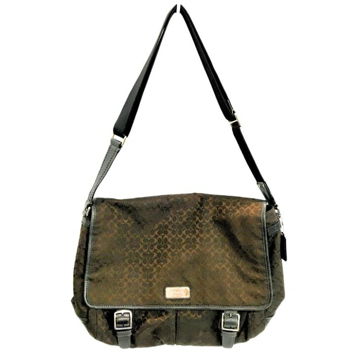 楽天市場】【中古】COACH コーチ ショルダーバッグ【ほぼ新品】ミニ 