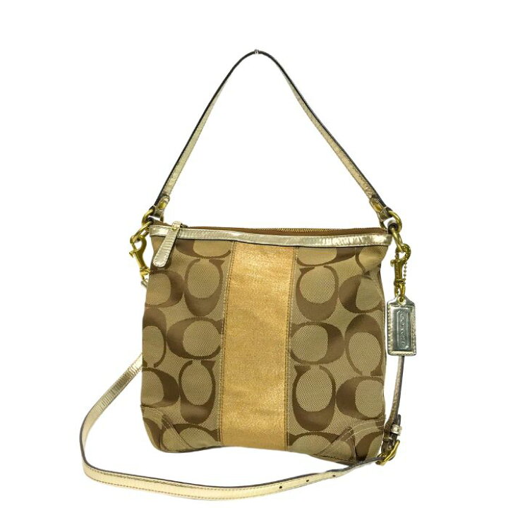 楽天市場】【中古】COACH コーチ ショルダーバッグ【非常に良い 