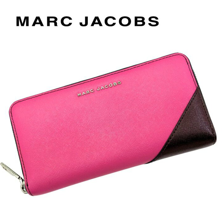 楽天市場】【中古】MARC JACOBS マークジェイコブス 長財布【ほぼ新品 