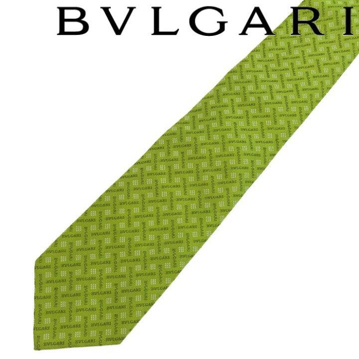 楽天市場】【中古】BVLGARI ブルガリ ネクタイ【ほぼ新品】剣先幅 