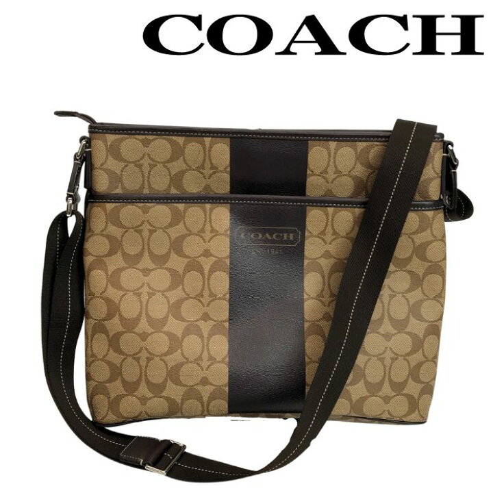 楽天市場】【中古】COACH コーチ ショルダーバッグ【ほぼ新品 