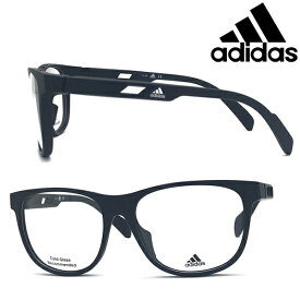 adidas メガネフレーム アディダス メンズ&レディース マットブラック メガネフレーム 眼鏡 00ASP-5002-002 ブランド
