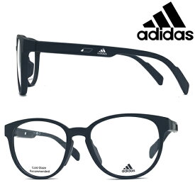 adidas メガネフレーム アディダス メンズ&レディース マットブラック メガネフレーム 眼鏡 00ASP-5009F-002 ブランド