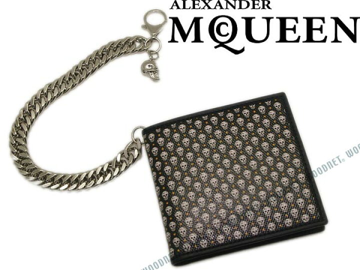 楽天市場】Alexander McQueen アレキサンダー マックイーン 二つ折り 
