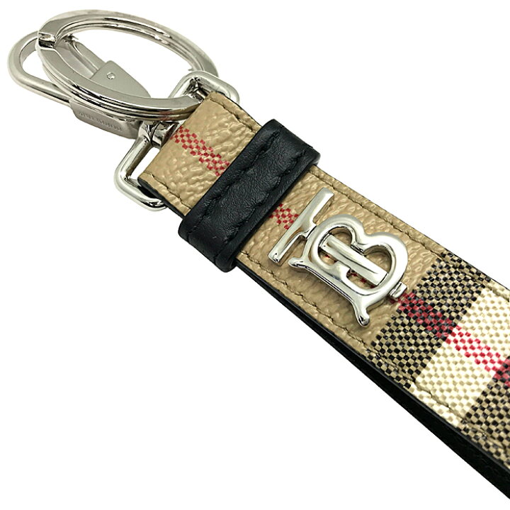 BURBERRY キーホルダー キーリング ブランド バーバリー ベージュ  