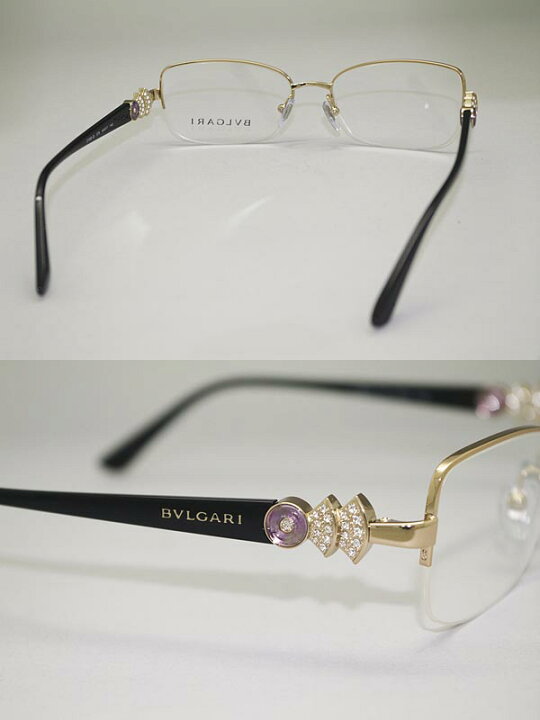 楽天市場】BVLGARI ブルガリ メガネフレーム 眼鏡 ゴールド めがね BV 