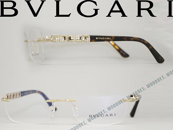 楽天市場】BVLGARI ブルガリ メガネフレーム 眼鏡 シャンパンゴールド 