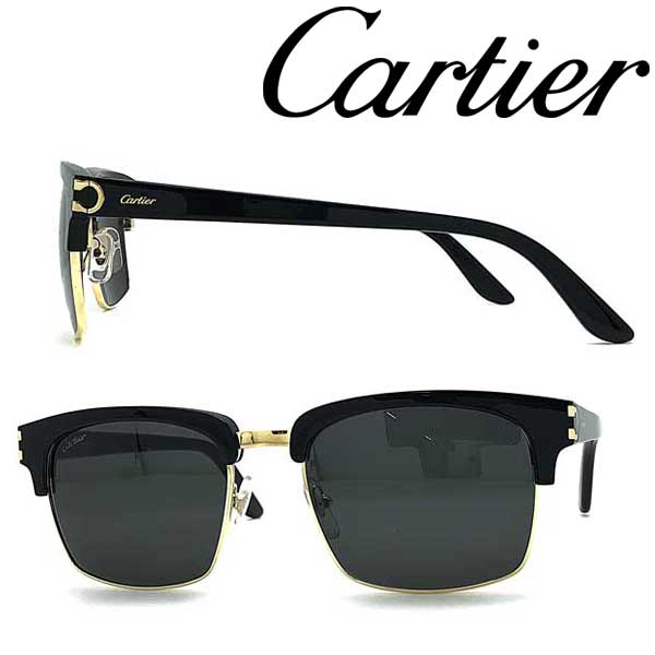 楽天市場】Cartier サングラス カルティエ メンズ&レディース ブラック