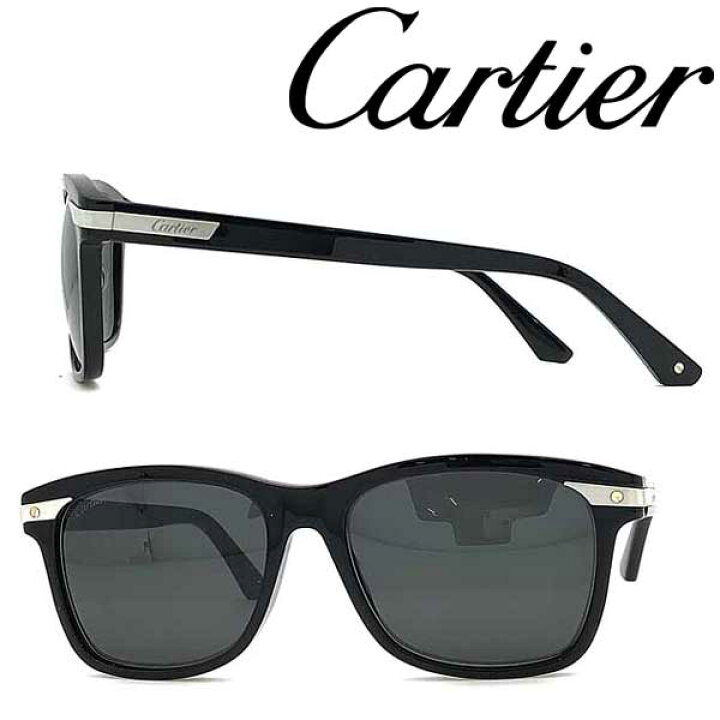 楽天市場】Cartier サングラス カルティエ メンズ&レディース ブラック 