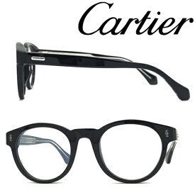 Cartier メガネフレーム カルティエ メンズ&レディース ブラック 眼鏡 CT-0341O-004 ブランド