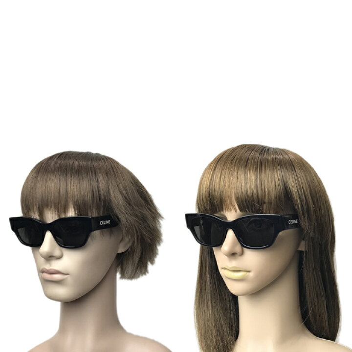 楽天市場】CELINE サングラス セリーヌ メンズ&レディース ブラック CL 