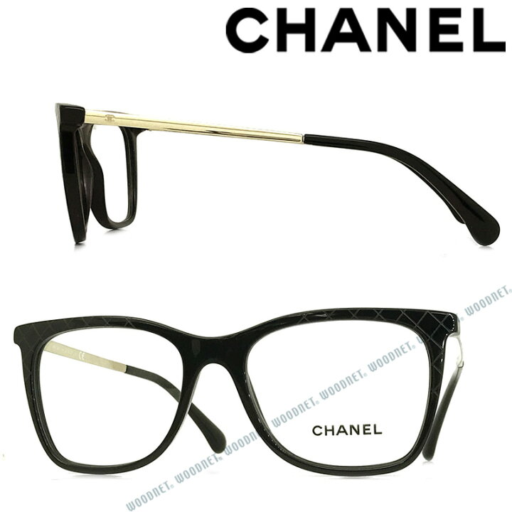 楽天市場】CHANEL メガネフレーム シャネル レディース 眼鏡 ブラック 