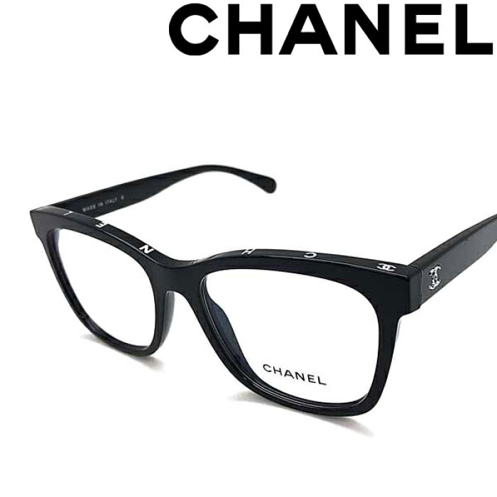 人気モデル Chanel メガネフレーム フロント上側面にもロゴがあるお洒落デザイン シャネル レディース ブラック 眼鏡 0ch 3392 C501 ブランド の商品詳細 日本の通販ショッピングサイトの代理購入 From Japan