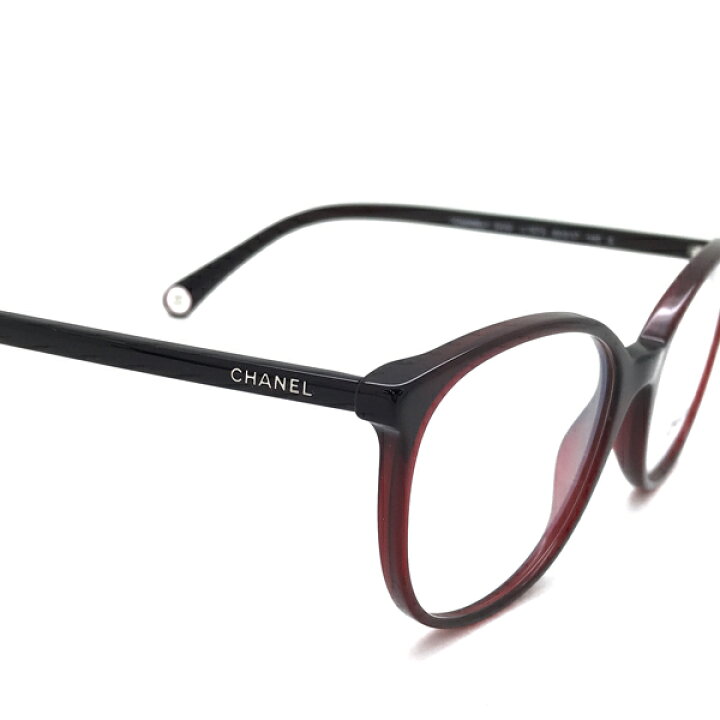 楽天市場】CHANEL メガネフレーム シャネル レディース ワインレッド 