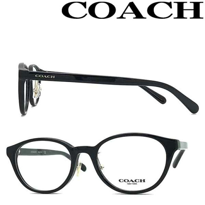 楽天市場】COACH メガネフレーム コーチ メンズ&レディース ブラック 