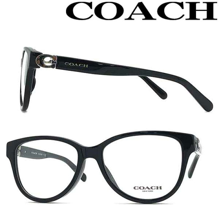 楽天市場】COACH メガネフレーム コーチ メンズ&レディース ブラック 