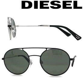 DIESEL サングラス UVカット ディーゼル メンズ&レディース ブラック DL-0301-05N ブランド