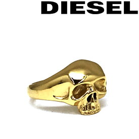 DIESEL リング・指輪 ディーゼル メンズ&レディース ゴールド スカル DX1380710 ブランド