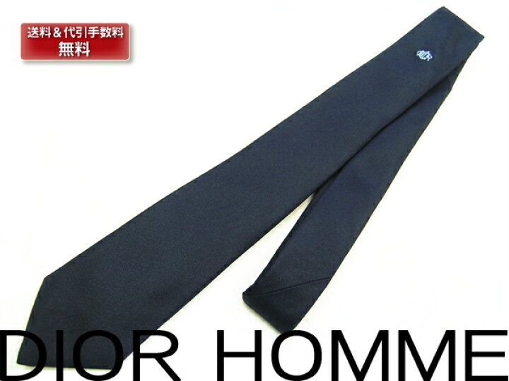楽天市場】DIOR HOMME ディオールオム CD ネクタイ ワンポイントロゴ 