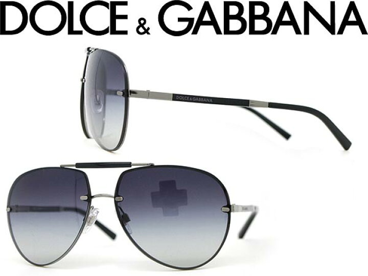 楽天市場】DOLCE&GABBANA D&G グラデーションブラックサングラス  