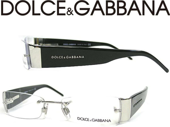 楽天市場】DOLCE＆GABBANA メガネフレーム 縁無し/フチ無し ドルチェ 