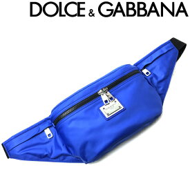 DOLCE&GABBANA ベルトバッグ ドルチェ＆ガッバーナ メンズ&レディース ナイロン ボディバッグ ウェストポーチ ウェストバッグ ブルー BM2194-AG186-89903 ブランド