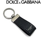 DOLCE&GABBANA キーホルダー ドルチェ＆ガッバーナ メンズ&レディース 型押しレザー キーリング ブラック BP1371-AZ602-80999 ブランド